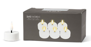 Luxlite LED  candles, Reallite Flameless Candles with moving flame