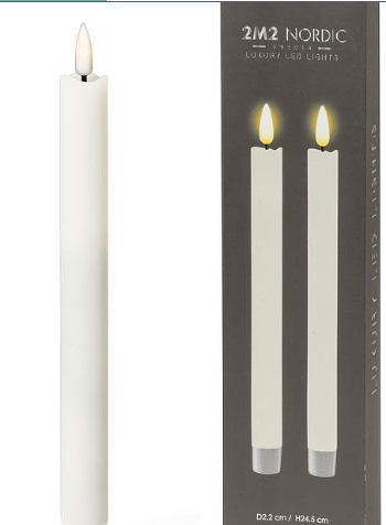 Luxlite LED  candles, Reallite Flameless Candles with moving flame