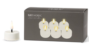 Luxlite LED  candles, Reallite Flameless Candles with moving flame